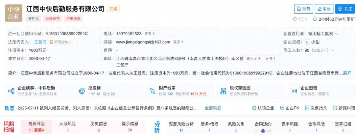 “鼠頭鴨脖”事件涉事公司注銷<strong></p>
<p>注銷公司
</strong>！:注銷公司
